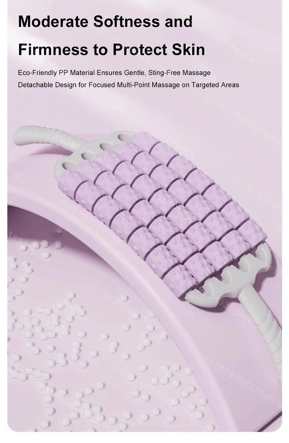 Portable Slimming Roller Massager Deep Tissue Lymphatic Muscle Roller for Legs Back Body