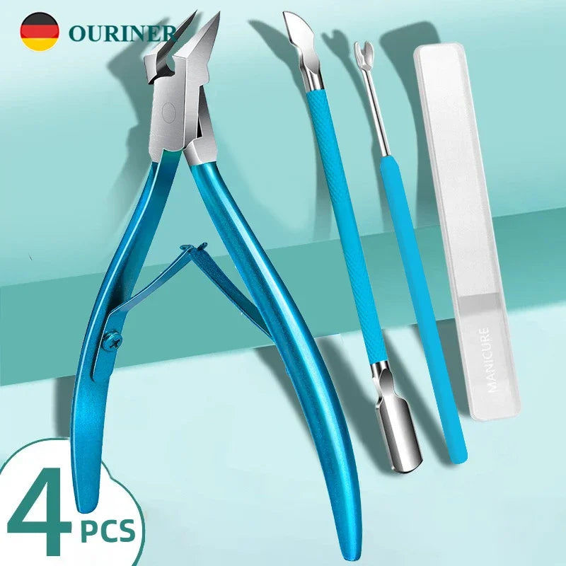 Stainless Steel Cuticle Scissors - Sharp Rust-Resistant Manicure & Nail Care Tool