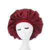 Large Satin Sleep Bonnet for Women - 42 cm (16.5 in) Silk Night Cap for Hair Protection