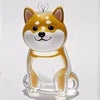 Dog Hair Storage Keychain Pendant Cute Resin Dog Fur Keeper Bag Charm for Car Keys, Couples & Gifts