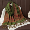 Cashmere-Feel Pashmina Shawl – Women's Warm Winter Scarf Wrap, 70 x 190 cm (27.6 x 74.8 in)
