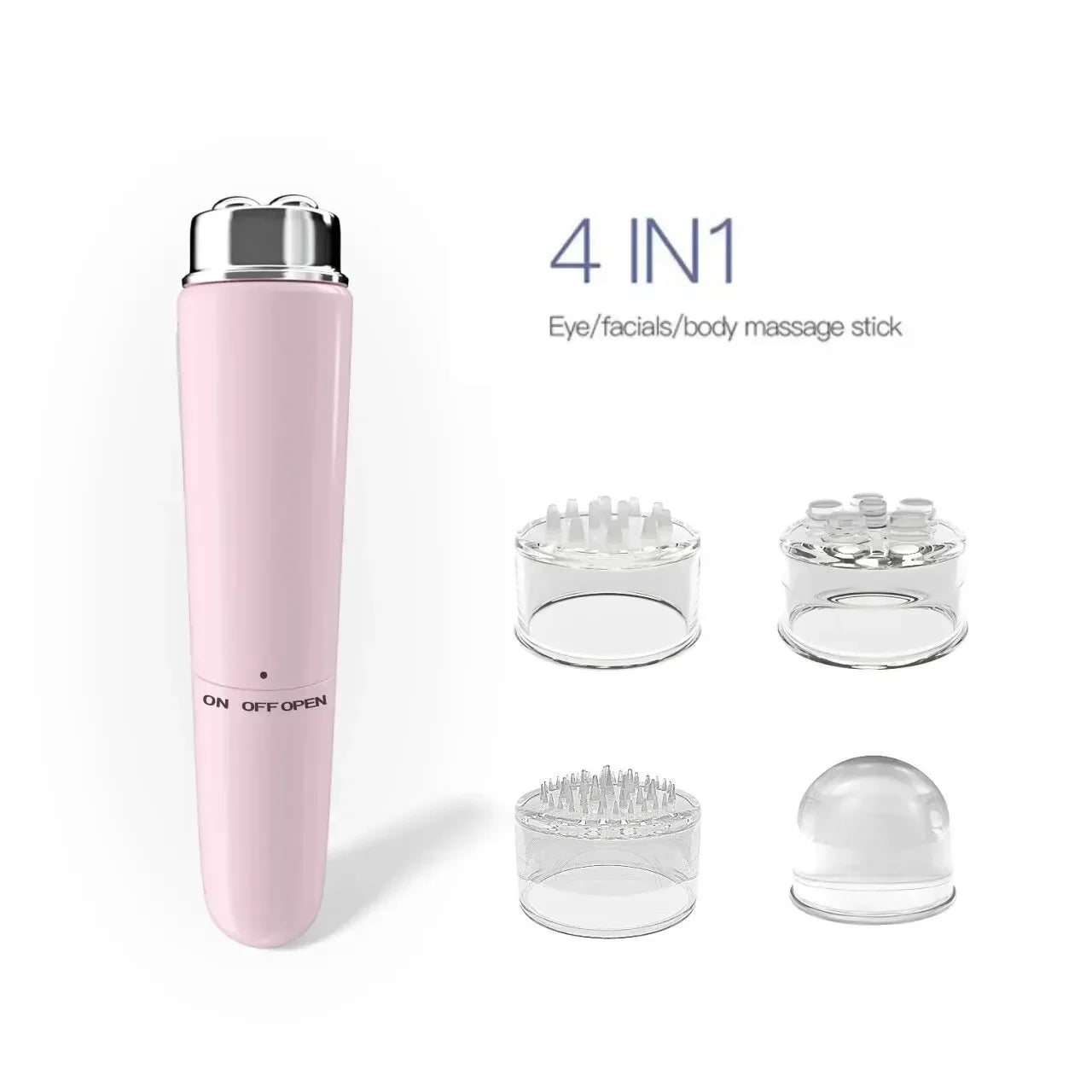 Electric Facial Massager Micro Vibration Eye Beauty Instrument For Relax Eye Dark Circles Eye Bags Puffiness Eye Massage