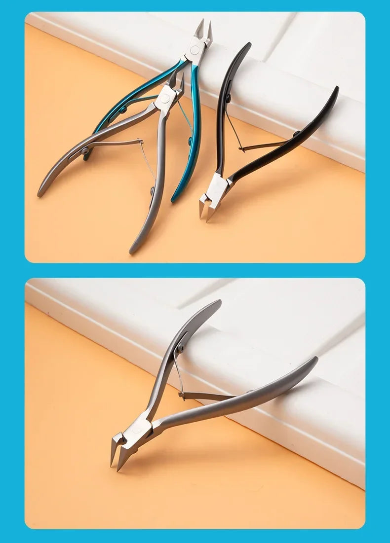 Stainless Steel Cuticle Scissors - Sharp Rust-Resistant Manicure & Nail Care Tool
