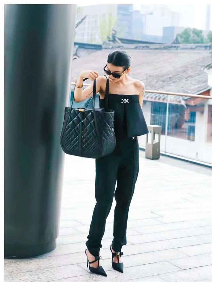 Bow Tie Pointed Toe Thin Heel Sandals for Women, Roman Straight Strap, 2.0-3.1 in (5-8 cm) Heel