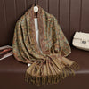 Cashmere-Feel Pashmina Shawl – Women's Warm Winter Scarf Wrap, 70 x 190 cm (27.6 x 74.8 in)
