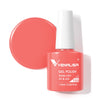 Hema-Free TPO-Free Gel Nail Polish 7.5ml, Glitter Jelly & Nude Shades, Soak-Off UV/LED Full Coverage French