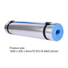 Waterproof Yoga Mat with Aluminum Membrane — 72 x 24 in (183 x 61 cm), 10mm Thick Portable Exercise & Camping Mat