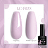 129-Color Gel Nail Polish 7ml (0.24 fl oz) – Soak-Off UV/LED Gel Varnish for Manicure & Nail Art