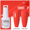 15ml (0.5 fl oz) Gel Nail Polish – HEMA/TPO-Free Semi-Permanent UV/LED No-Wipe Top Coat Nail Art