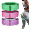 Hip Resistance Bands Anti-Slip - Elastic Booty Bands for Glutes, Legs, Yoga & Home Workouts