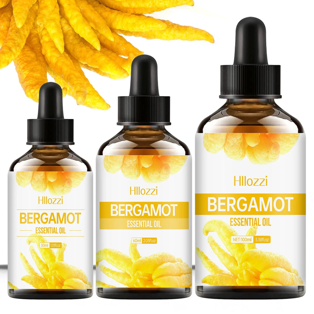 Pure Bergamot Essential Oil – Aromatherapy Diffuser Oil for DIY Blends & Natural Fragrance