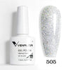 Hema-Free TPO-Free Gel Nail Polish 7.5ml, Glitter Jelly & Nude Shades, Soak-Off UV/LED Full Coverage French