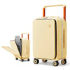 20-Inch (51 cm) Cabin Hardside Carry-On Luggage - Wide Handle Aluminum Frame, PC Shell Spinner (Unisex)
