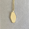 10-Pack Stainless Steel Irregular Geometric Pendant Necklaces for Women Link Chains