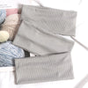 3-Pack Knitted Headbands for Women & Unisex Elastic Solid Color Hair Bands for Makeup, Face Washing, Yoga & Sports