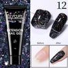 15ml (0.5 fl oz) Quick Extension Gel Nail Polish Nude Milk White Builder Hard Gel Varnish UV/LED