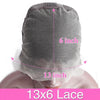 13x6 HD Chocolate Brown (#4) 36-Inch (91 cm) Straight Lace Front Human Hair Wig - Pre-Plucked Baby Hair, Swiss Lace