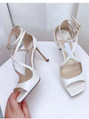 Women's Summer High Heel Open-Toe Sandals – Thin Heels Party Dance Shoes, EU 34–48 (8cm+ Heel)
