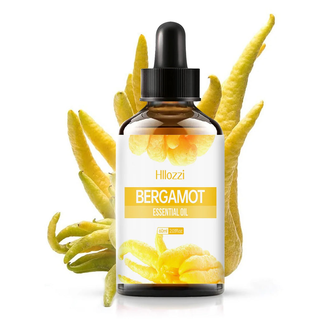 Pure Bergamot Essential Oil – Aromatherapy Diffuser Oil for DIY Blends & Natural Fragrance