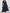 Women's Knit V-Neck Long Sleeve Midi Maxi Dress with Shirred Waist - Fall/Winter Solid Color