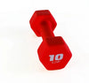 Rubber Hex Dumbbells 2–15 lb (0.9–6.8 kg) Neoprene Coated Non-Slip Home Gym Weights
