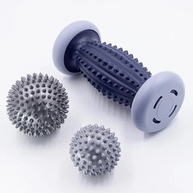 Foot Massage Roller Spiky Hedgehog Trigger Point Ball for Plantar Fasciitis and Muscle Pain Relief