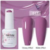 Top & Base 15ml (0.5 fl oz) Gel Nail Polish – Semi-Permanent UV/LED Soak-Off Base Coat and Top Coat, Long-Lasting Manicure