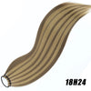 24-Inch (61 cm) Synthetic Braided Ponytail Extension – Black Long Straight Hairpiece with Elastic Band