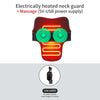 USB Heated Neck Wrap – Vibration Neck Massager with 3 Heat Levels & Timer for Neck Pain Relief