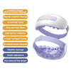 Nano Steam Heated Eye Massager Spa Glasses — Acupressure Kneading & Atomizing Therapy for Tired, Dry Eyes