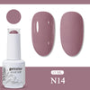 Glitter Gel Nail Polish 15ml Soak-Off UV/LED Base & Top Coat, 321 Colors