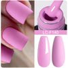 15ml (0.5 fl oz) Quick Extension Gel Nail Polish Nude Milk White Builder Hard Gel Varnish UV/LED