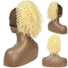Drawstring Kinky Curly Ponytail Extension 10 inch (25 cm) - Short Afro Synthetic High-Temperature Fiber, 1-Piece