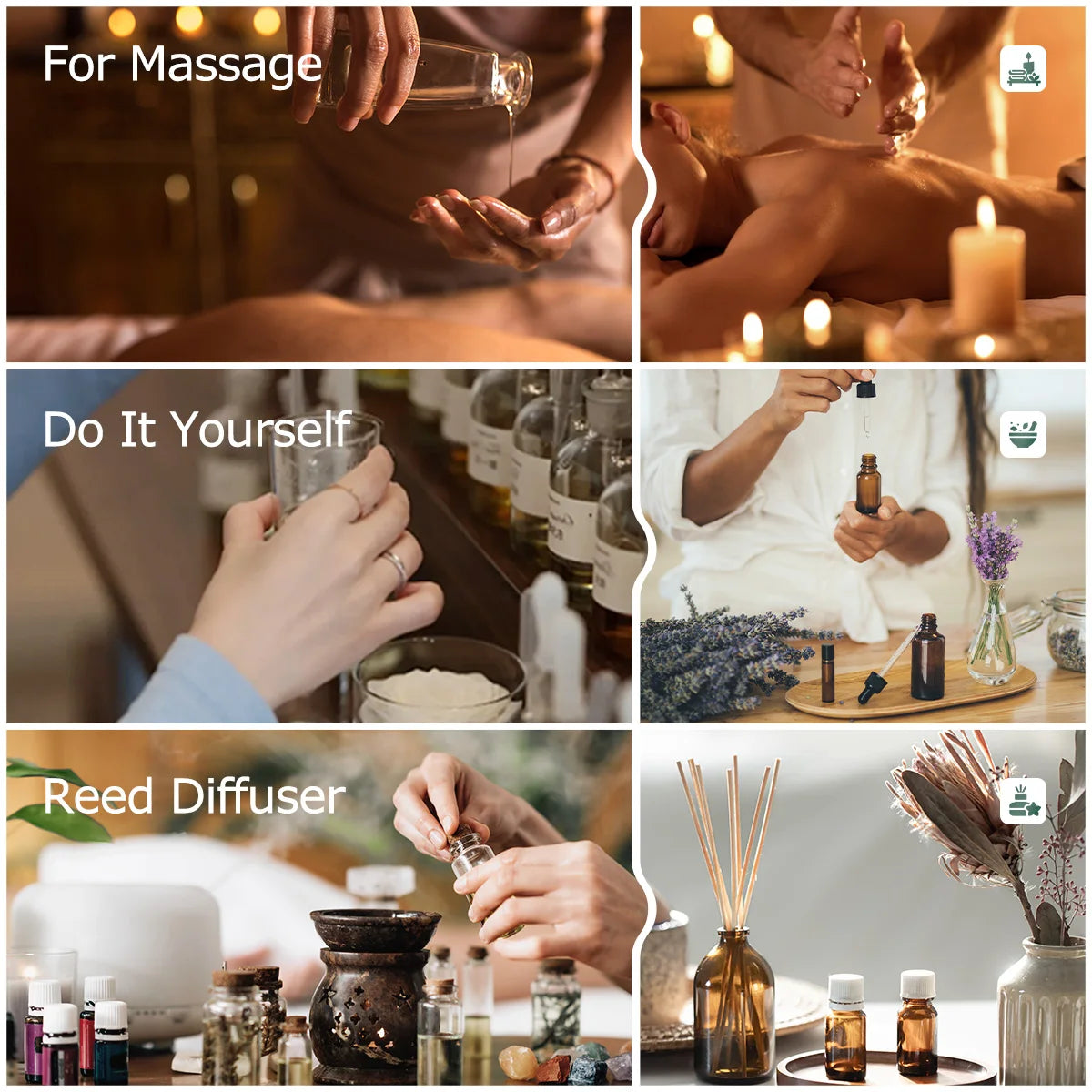 Pure Patchouli Essential Oil – Aromatherapy Diffuser & DIY Fragrance