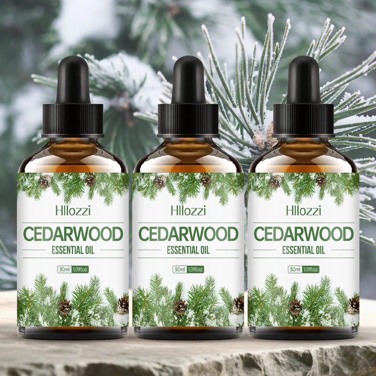 Cedarwood Essential Oil for Diffusers & DIY Aromatherapy, Warm Woody Scent for Home and Skincare