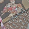 Gold Snowflake & Snowman 3D Self-Adhesive Christmas Nail Stickers with Rhinestones, 10.3 x 8 cm (4.06 x 3.15 in) Sheet