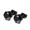 1 or 15-Pair Punk Gothic Stainless Steel Cross Stud Earrings for Men & Women Tragus Cartilage Daith Helix Piercing