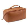 Large Capacity PU Makeup Bag for Women – Travel Cosmetic Case with Zipper & Dry/Wet Separation