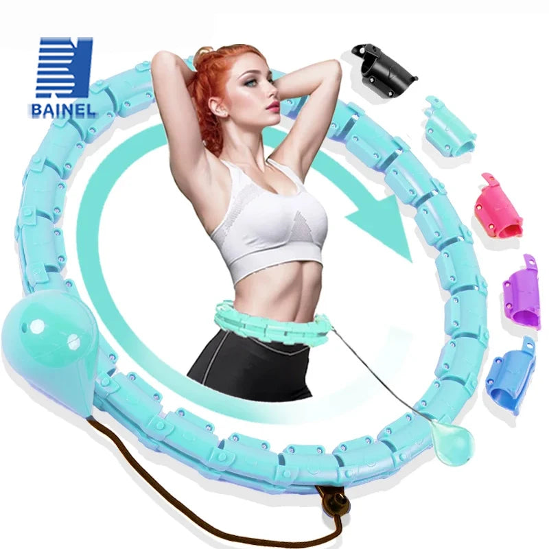 Fitness Hoop Weights to Exercise At Home Sports Entertainment Sport Equipment for Slimming Gym Ring Portable Body