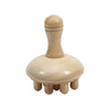 Wooden Handheld Massage Roller and Gua Sha Tool – Full-Body Trigger Point Massager for Women & Men