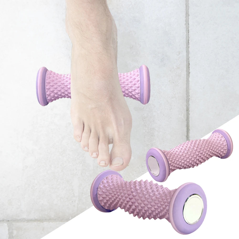 Portable Foot Massage Roller Hedgehog Ball, Deep Tissue Acupressure Non-Slip Low-Noise Foot Massager for Home & Office