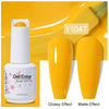 Top & Base 15ml (0.5 fl oz) Gel Nail Polish – Semi-Permanent UV/LED Soak-Off Base Coat and Top Coat, Long-Lasting Manicure