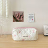 Korean Bow Print Makeup Bag – Large Capacity Travel Cosmetic Case, S/M/L
