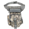 Tactical Drop Leg Thigh Pack 30cm (11.8in) – Waterproof MOLLE Waist Fanny Tool Bag for Motorcycle & Hunting