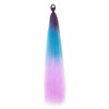 WIGSIN 26-Inch (66 cm) Synthetic Ponytail Extension – Long Yaki Straight Ombre with Elastic Tie
