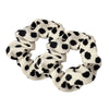 2-Pack/3-Pack Retro Leopard Print Thick Fabric Hair Loops – Elastic Hair Ties for Women
