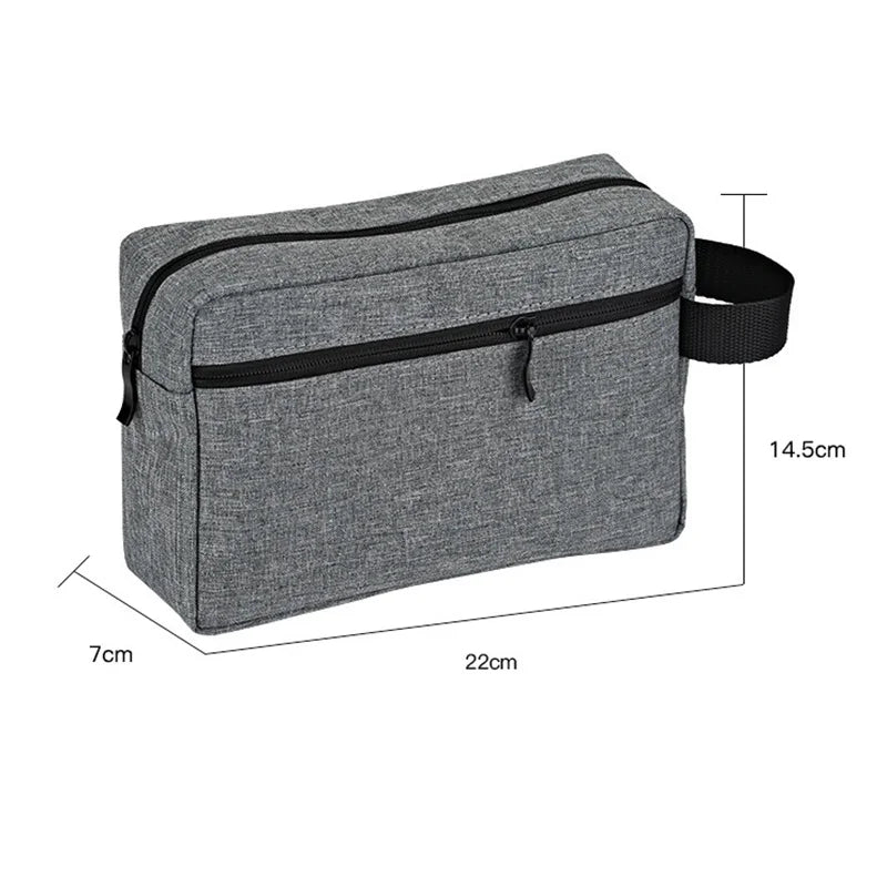 Large Waterproof Travel Toiletry Bag for Men & Women – Cosmetic Dopp Kit 8.66 x 5.7 x 2.75 in (22 x 14.5 x 7 cm)