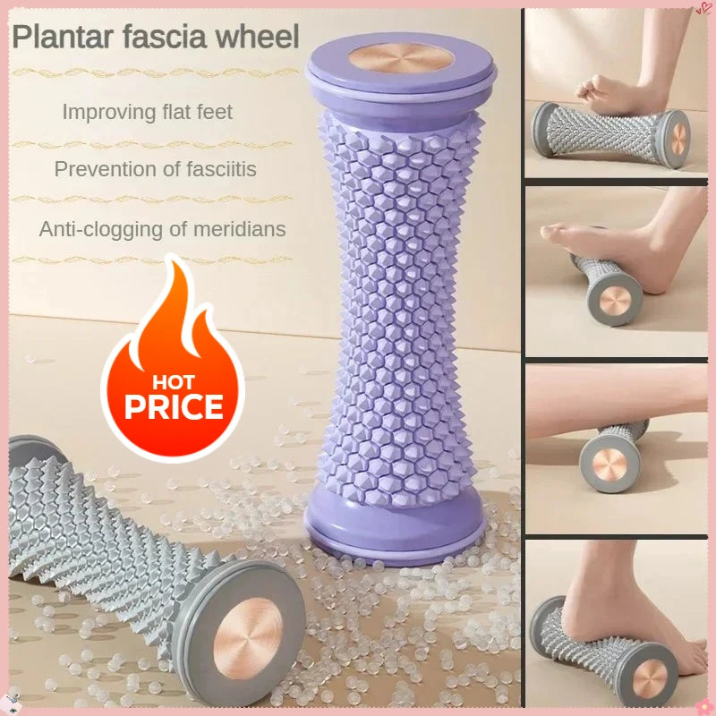 Manual Foot Roller Massager – PVC/TPR Plantar Fascia Pain Relief & Muscle Relaxation