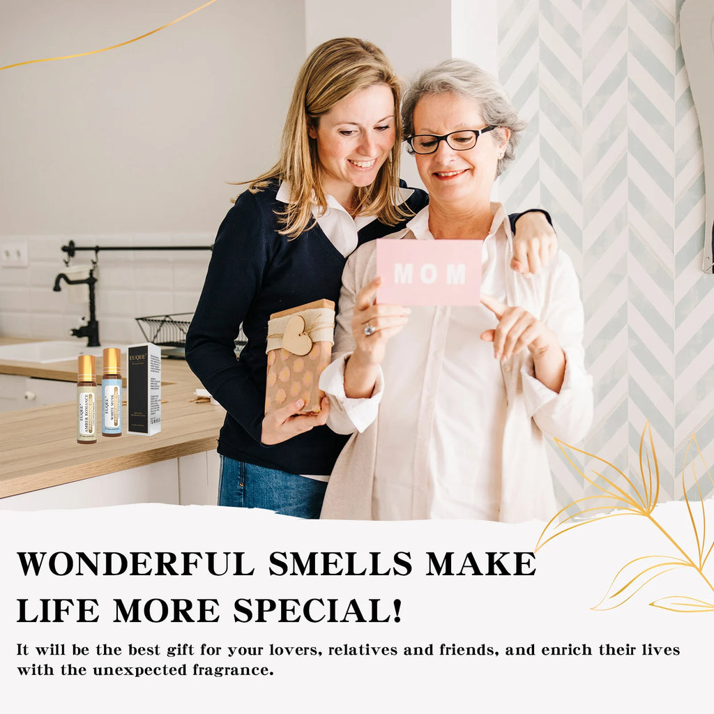 EUQEE 10ml (0.34 fl oz) Coconut Vanilla Angel Roller Fragrance Oil for Women — Aromatherapy, DIY Soap & Candle Making