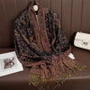 Cashmere-Feel Pashmina Shawl – Women's Warm Winter Scarf Wrap, 70 x 190 cm (27.6 x 74.8 in)